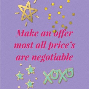 Make offers...bundle to save!! Pink! Purple! Blue!